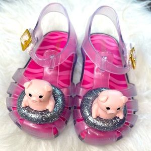 Mini Melissa, Baby Melissa Aranha Xi Clear size 7